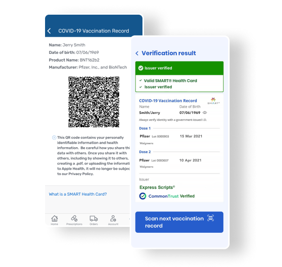 Express Scripts Mobile App Smart Card Feature