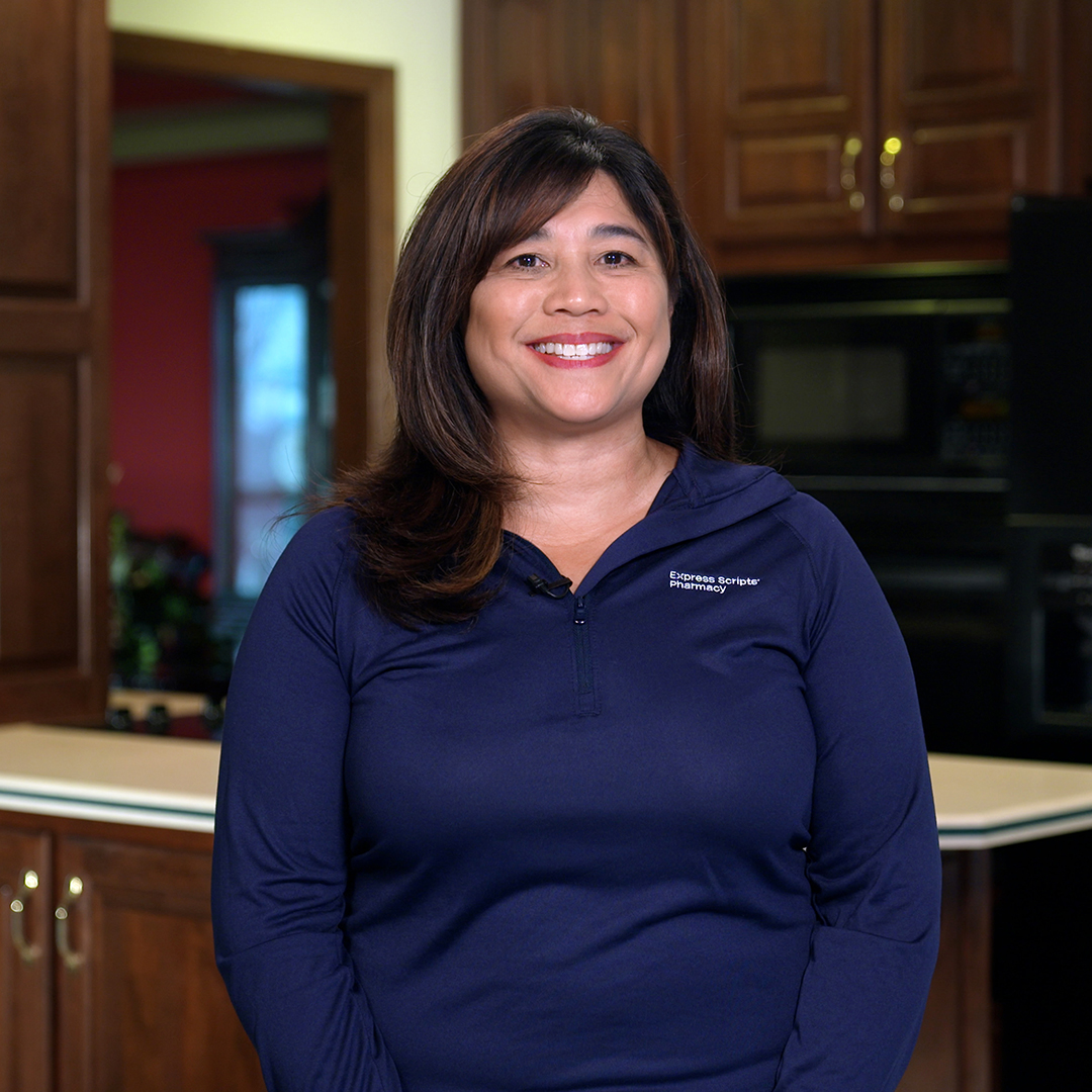 Marie Jacinto-Dearing, RPh with Express Scripts® Pharmacy.