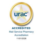 URAC Accredited Mail Service Pharmacy Seal
